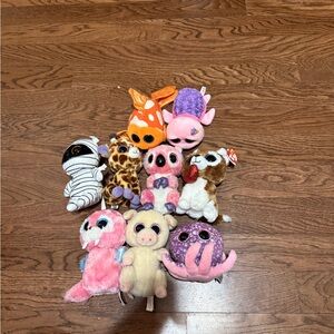 9 Ty Plush Toy Collection includes mummy